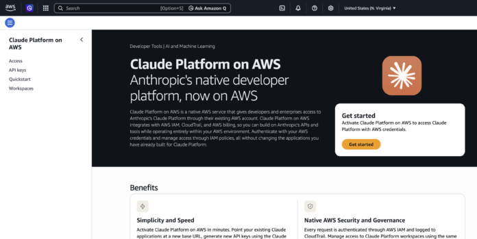 Introducing Claude Platform on AWS: Anthropic’s native platform, through your AWS account