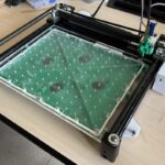Old 3D printer becomes new Arduino UNO Q-controlled pen plotter