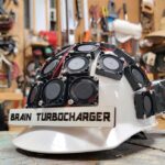 Brain hot from serious thinking? This helmet automatically cools your head