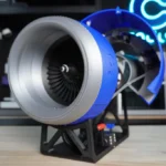 You can 3D print this amazingly complex turbofan jet engine model